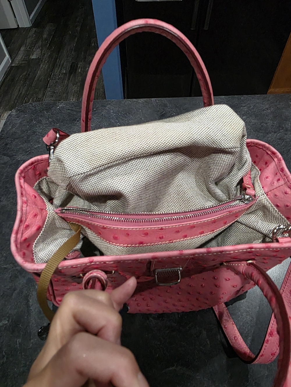 Vintage Dooney And Bourke Pink Purse - Picture 12 of 12